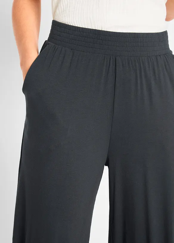 Jersey-Hose aus fließendem Viskose-Mix, 7-8-Länge, bonprix