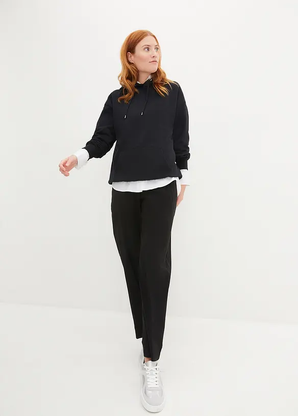 Sweat à capuche oversize, bonprix