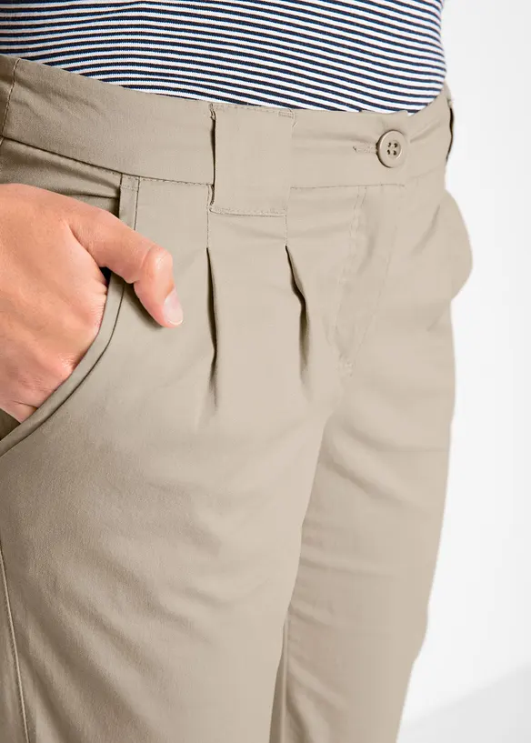 Pantalon chino extensible, bonprix