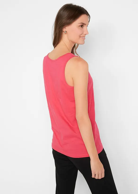 Long-Top aus reiner Baumwolle (5er Pack), bonprix