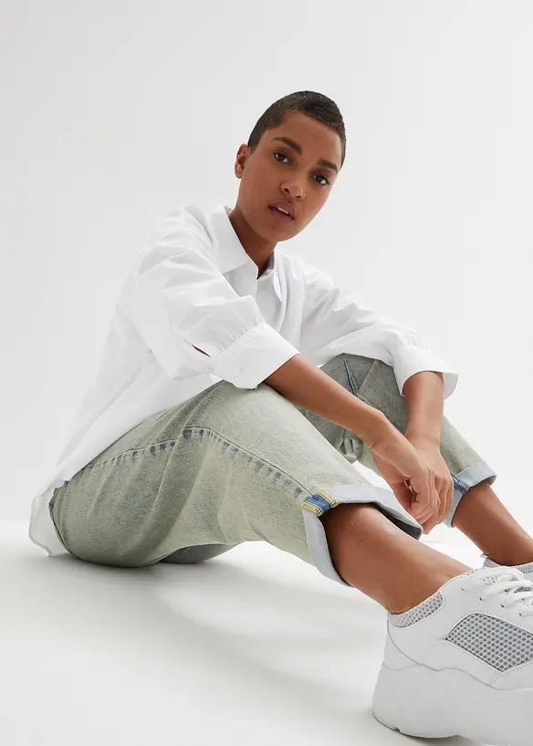 Boyfriend-Jeans mit Vintagewaschung, bonprix