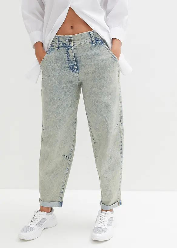 Boyfriend-Jeans mit Vintagewaschung, bonprix