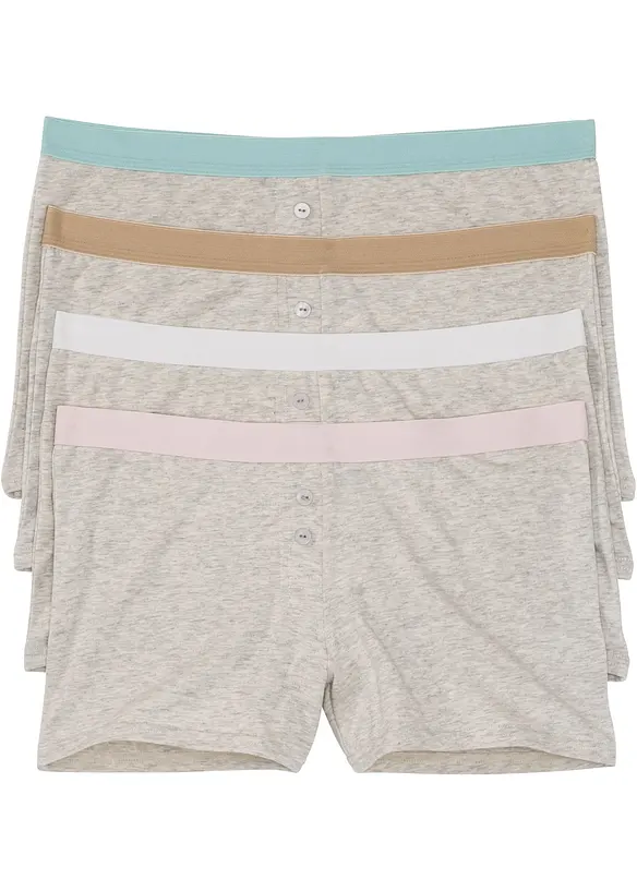 Damen Boxer (4er Pack), bonprix