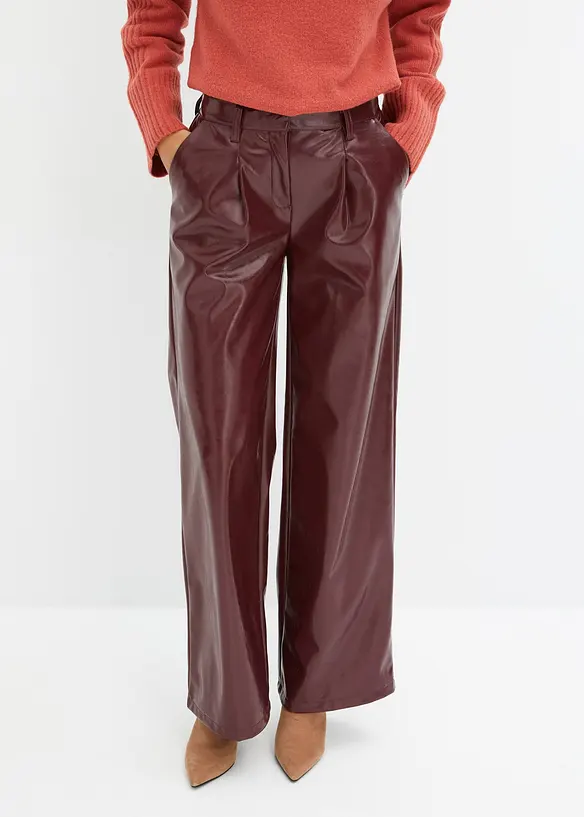 Pantalon enduit, bonprix