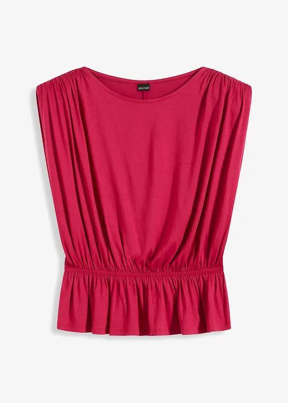T-shirt sans manches à épaules renforcées, bonprix