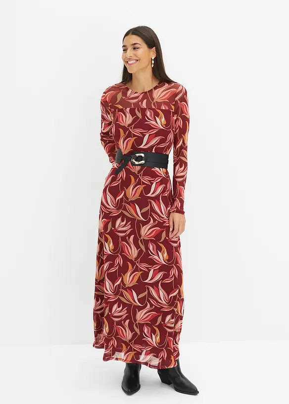 Robe en mesh, bonprix