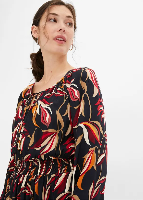 Tunika-Kleid aus reiner Viskose, bonprix