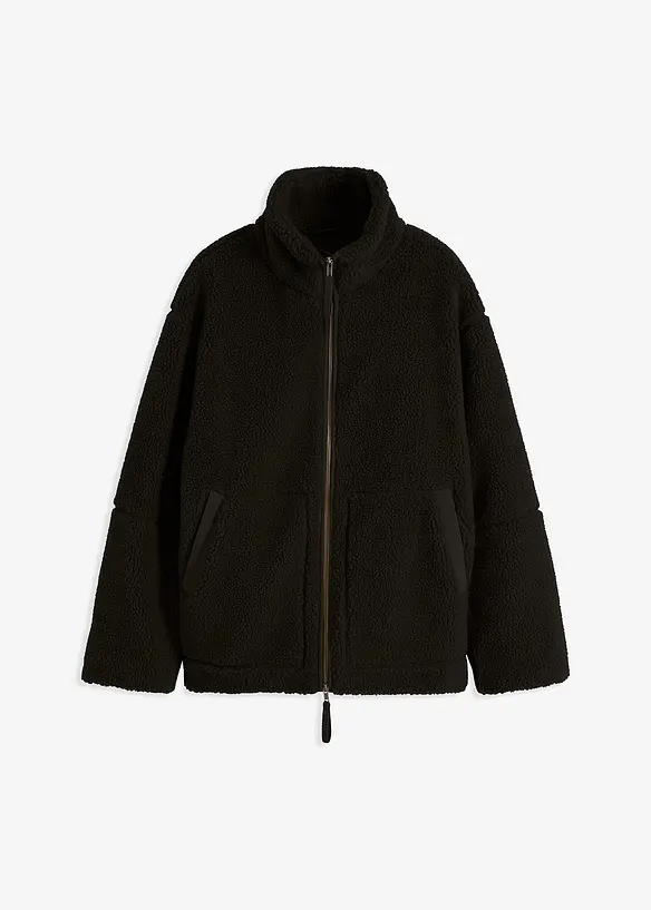 Gefütterte Teddy-Fleece Jacke, bonprix