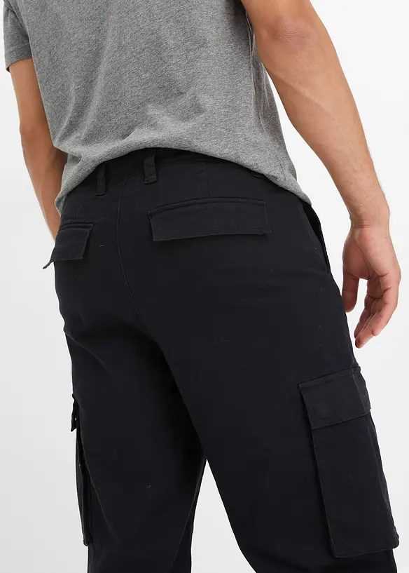 Pantalon cargo extensible et ample, bonprix