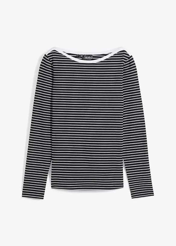 Langarmshirt mit reiner Bio-Baumwolle, bonprix