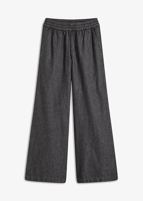 Wide-Leg-Jeans, High Waist, bonprix