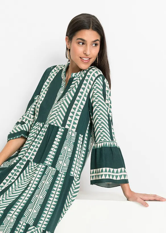 Robe longue en viscose fluide, bonprix