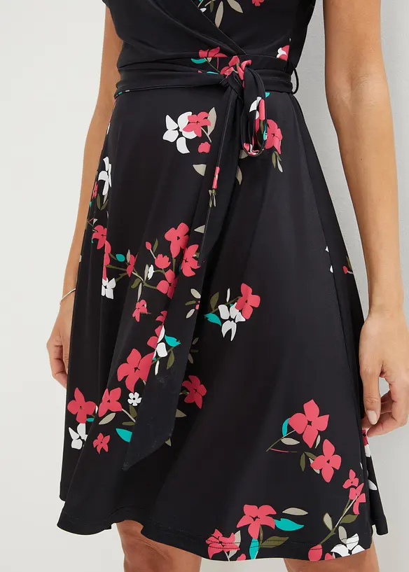 Jerseykleid in Wickeloptik, bonprix