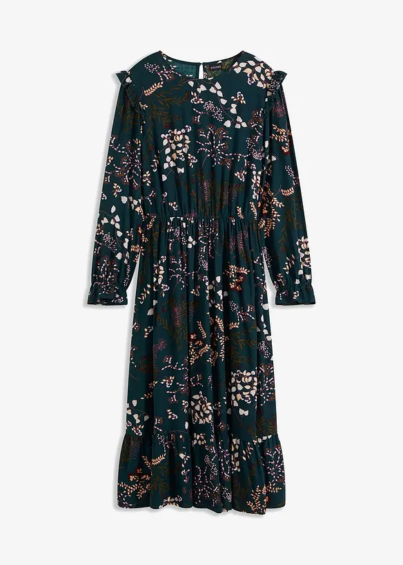 Robe midi 100% viscose, bonprix