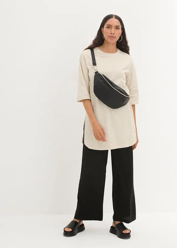 T-shirt long oversize 100% coton, bonprix
