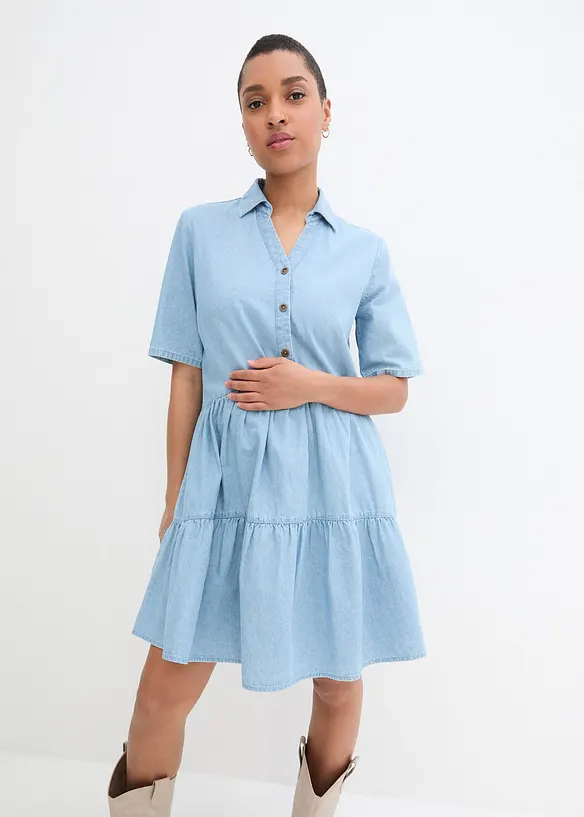 Robe en jean, bonprix