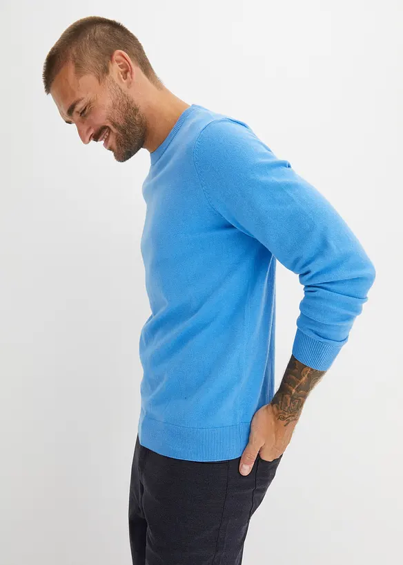 Pull en fine maille Regular, bonprix