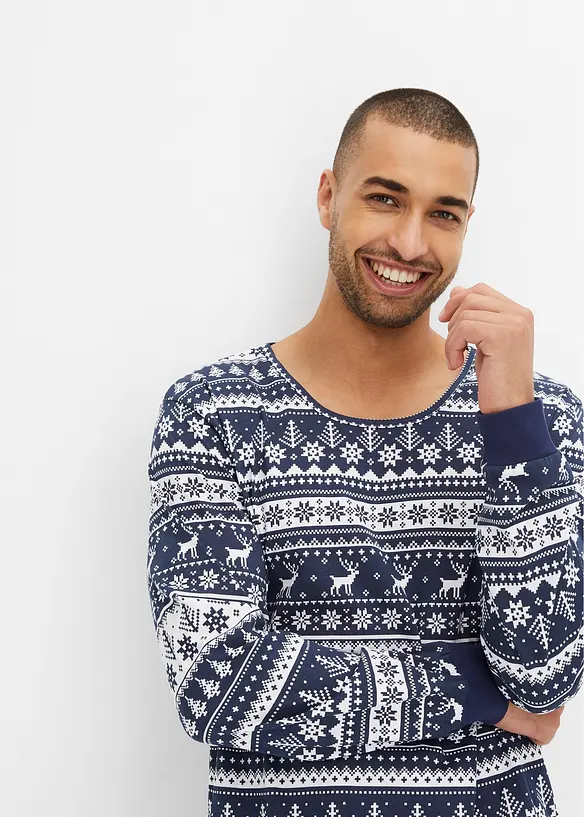 Pyjama à manches longues, bonprix