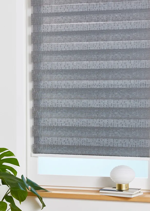 Store enrouleur double en jacquard, bonprix