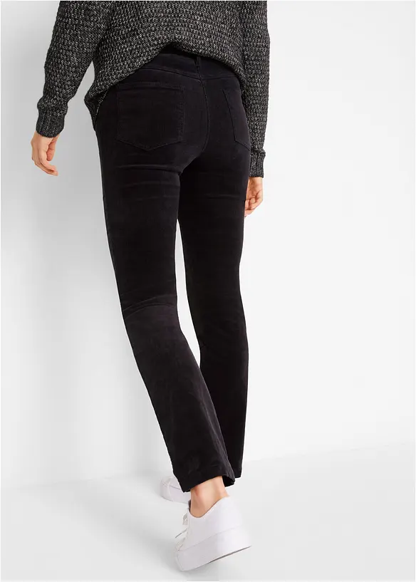Stretch-Cordhose, Straight, bonprix