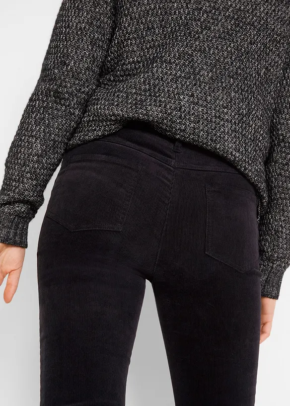 Stretch-Cordhose, Straight, bonprix