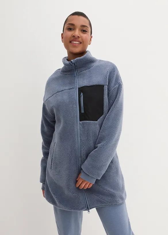 Veste en polaire peluche, bonprix