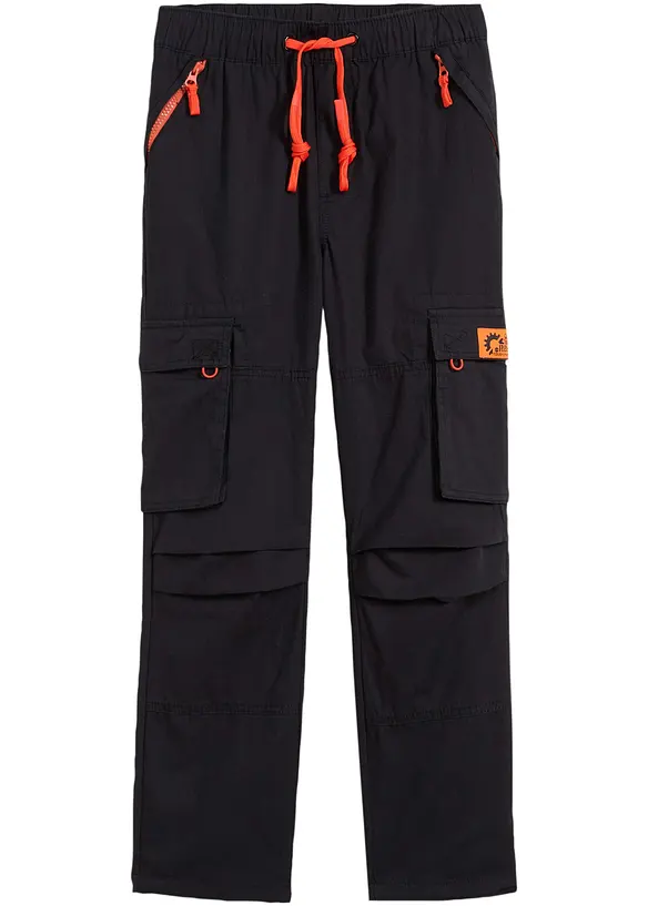 Schlupfhose mit Cargotaschen, Regular Fit, bonprix