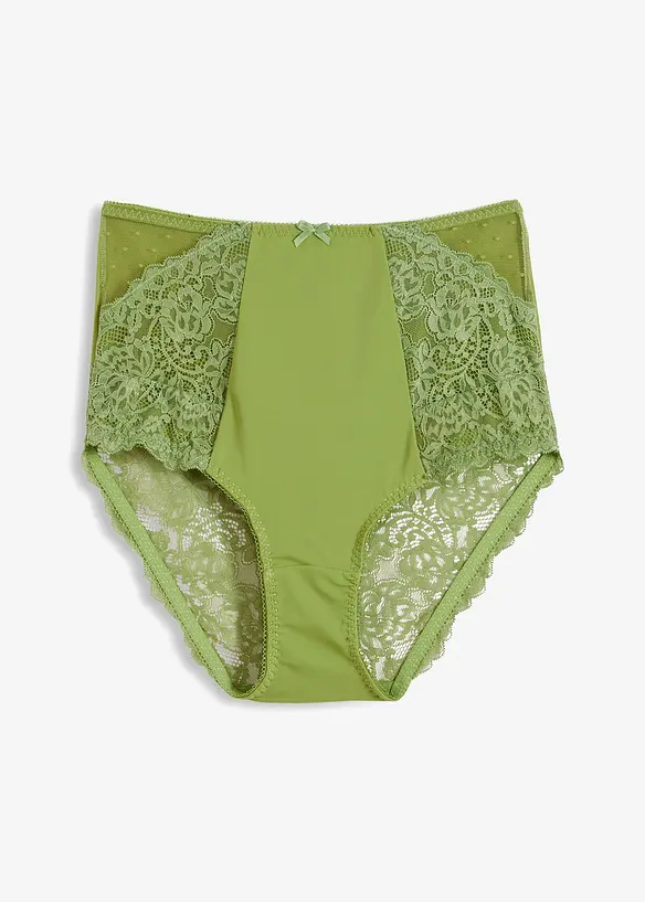 Highwaist Slip mit edler Spitze, bonprix
