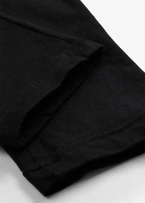 Lot de 2 leggings 100% coton, bonprix
