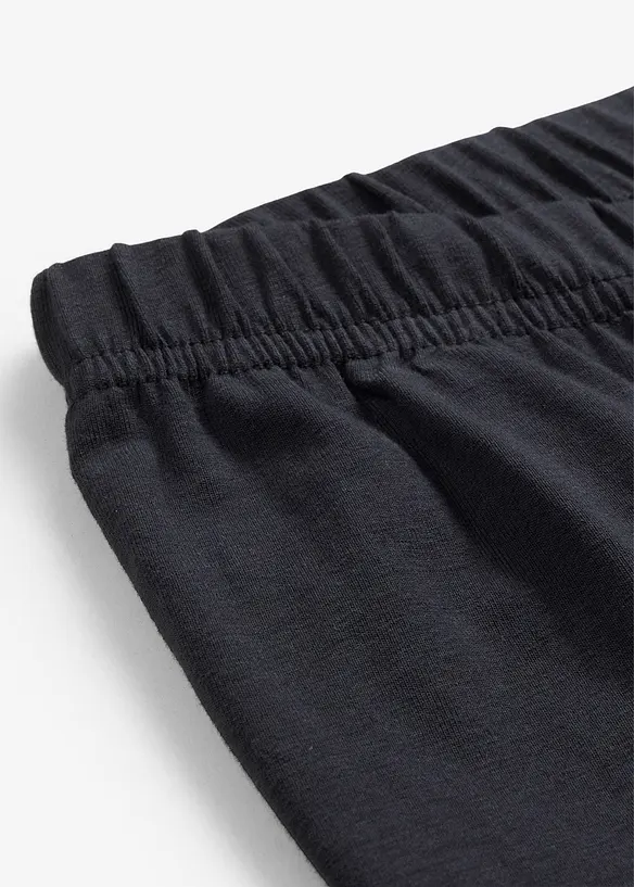 Lot de 2 leggings 100% coton, bonprix