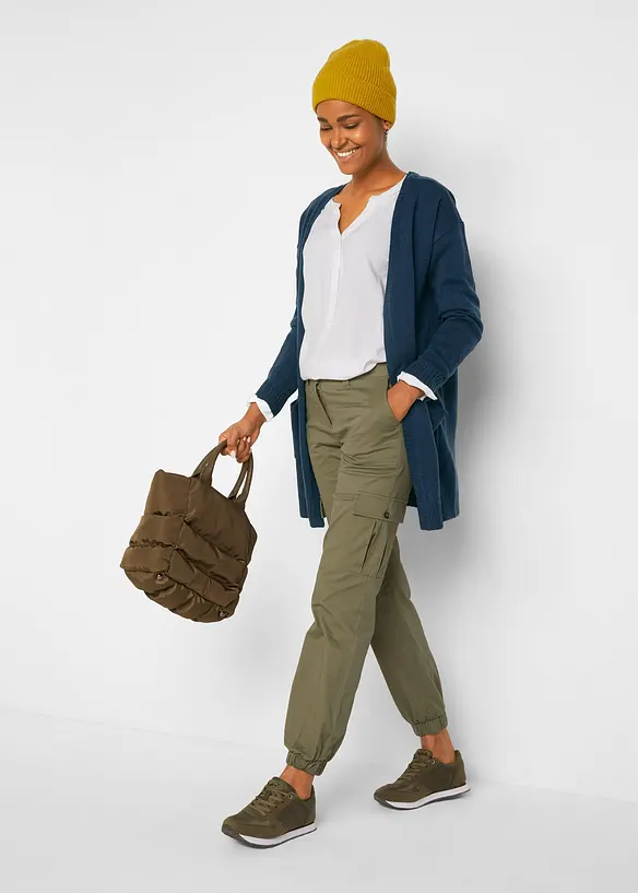 Longstrickjacke, bonprix