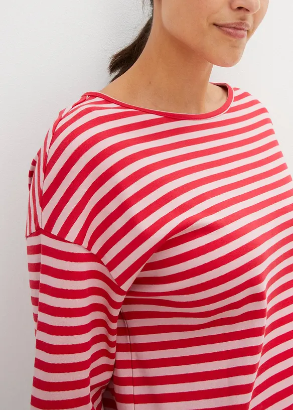 T-shirt à manches trompette, bonprix