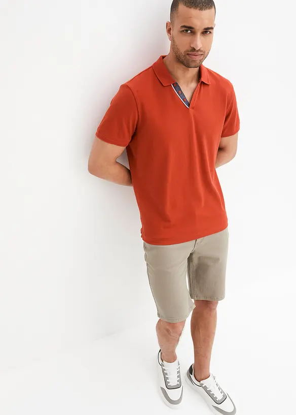 Polo en piqué de coton, bonprix