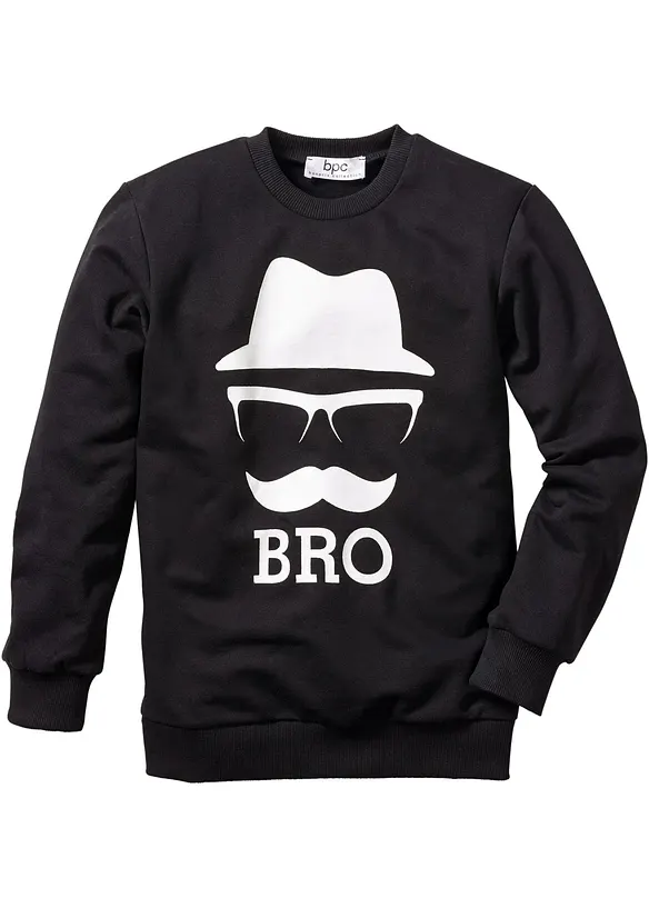 Sweat 100% coton, bonprix
