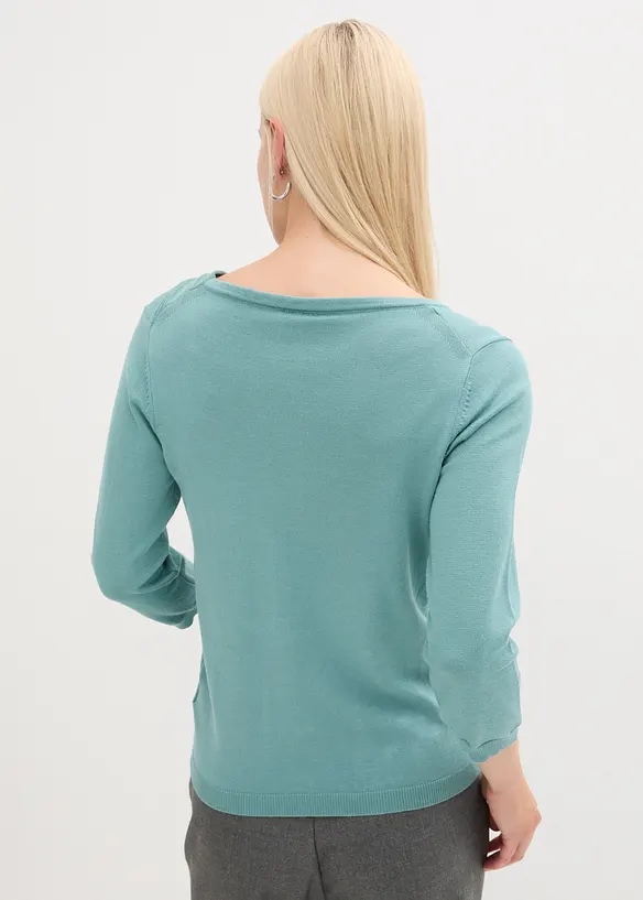 Pull en maille fine, bonprix