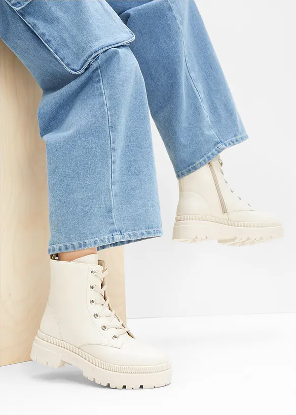 Bottines à lacets, bonprix