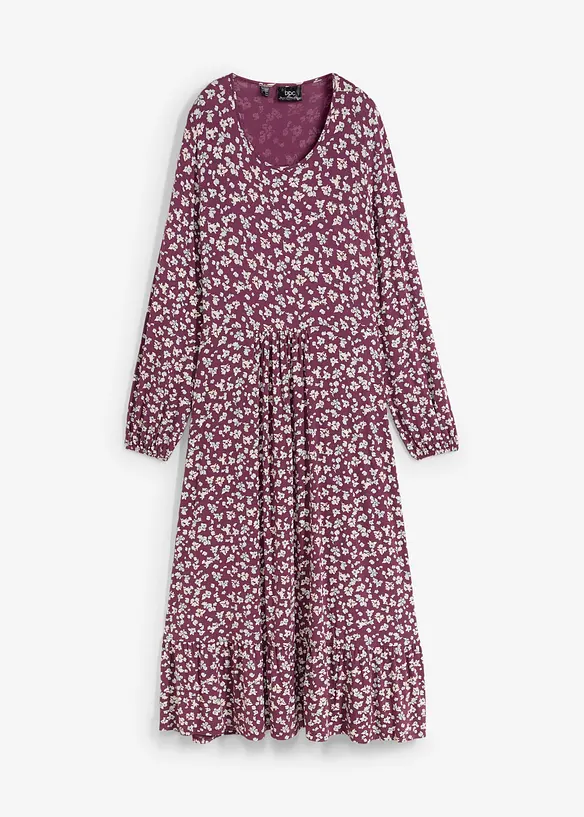 Robe fluide en jersey de viscose mélangée, bonprix
