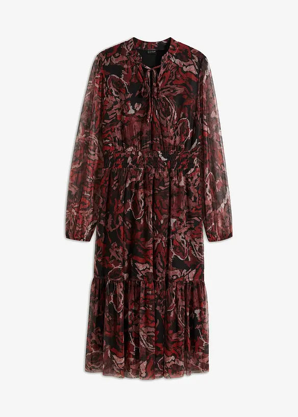 Mesh-Midikleid, bonprix