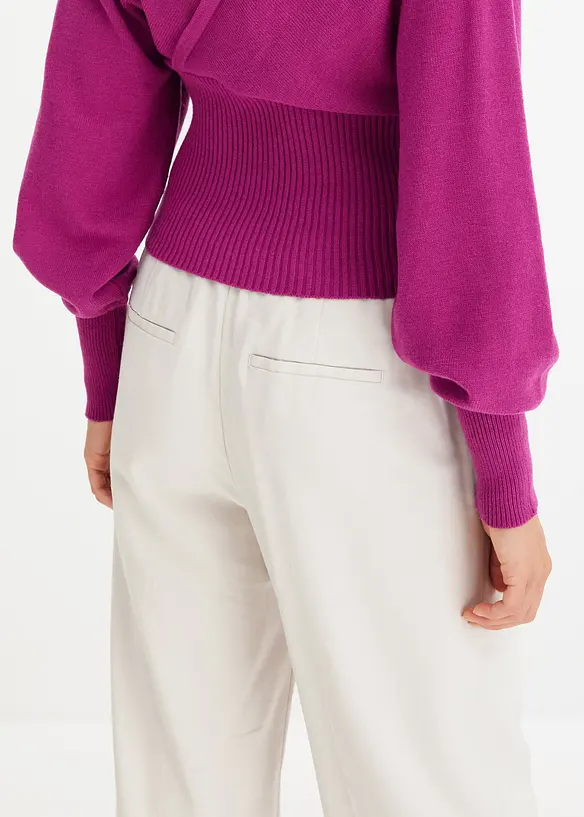 Pullover aus fließendem Viskose-Mix, bonprix