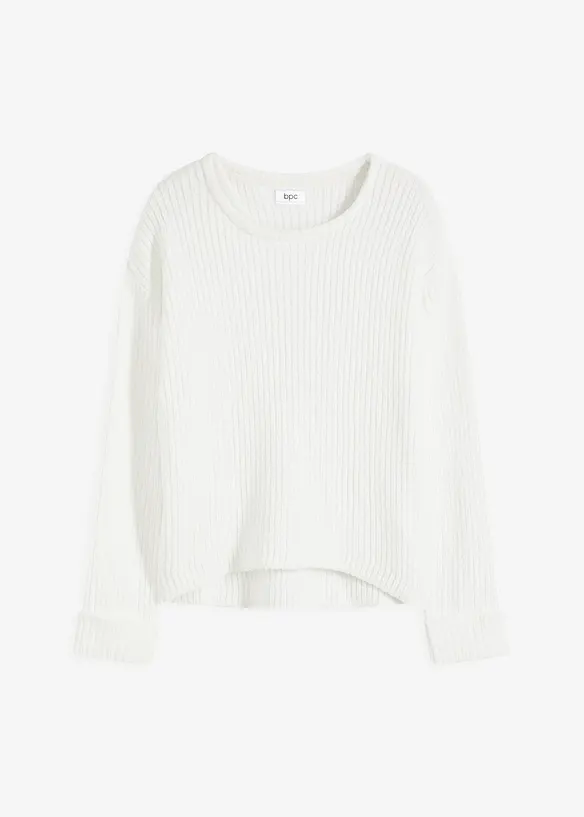 Oversize-Pullover aus weichem Chenille, bonprix