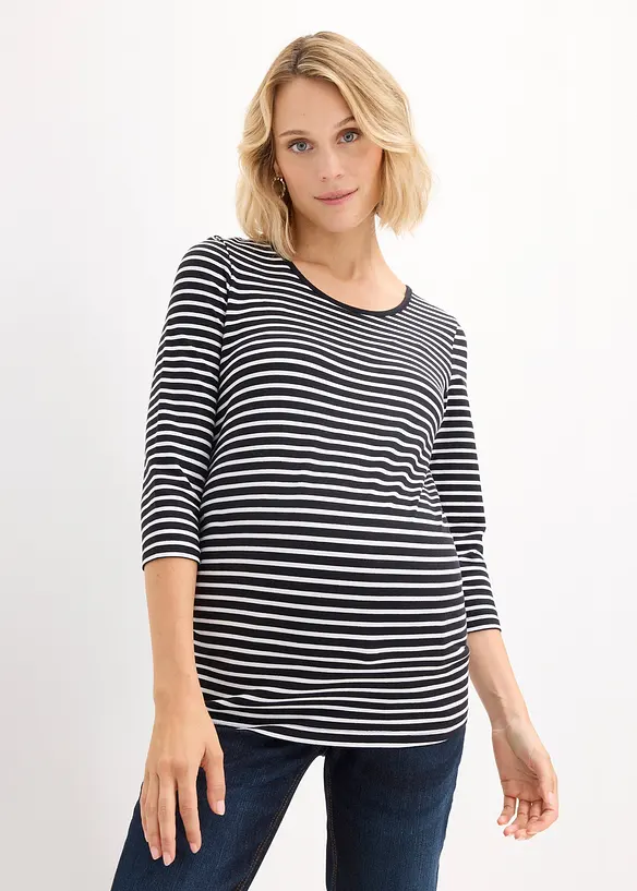 Umstandsshirts aus Bio-Baumwolle (2er Pack), bonprix
