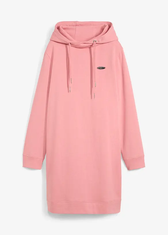 Robe molletonnée à capuche, bonprix