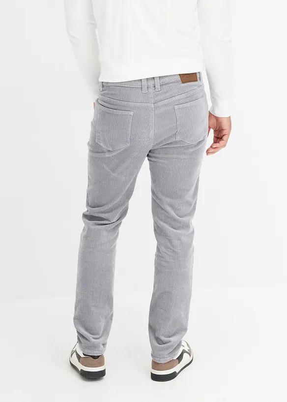 Pantalon en velours côtelé extensible et confortable, Slim, bonprix