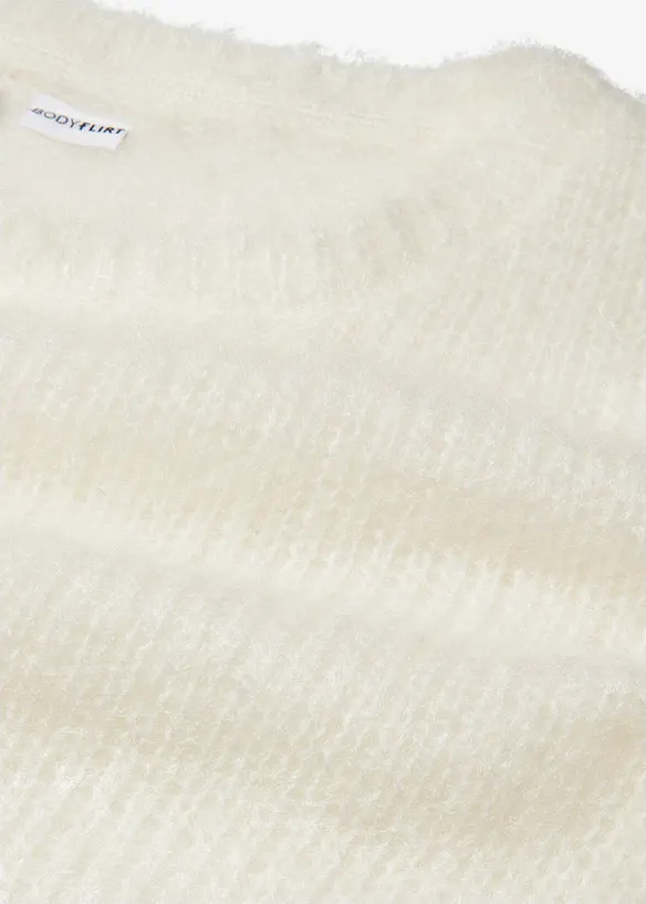 Oversize-Pullover aus Flauschgarn, bonprix