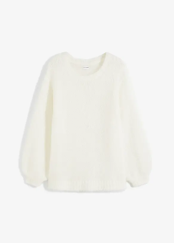 Oversize-Pullover aus Flauschgarn, bonprix