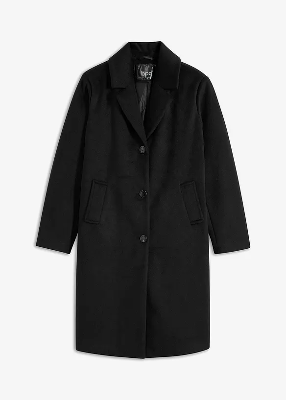 Manteau court aspect laine, bonprix