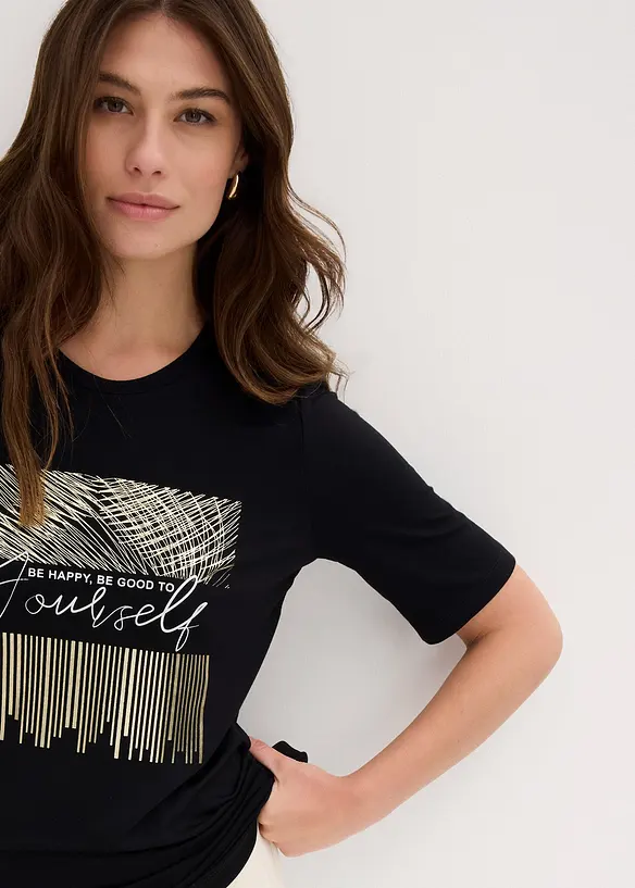 Shirt mit Druck, bonprix