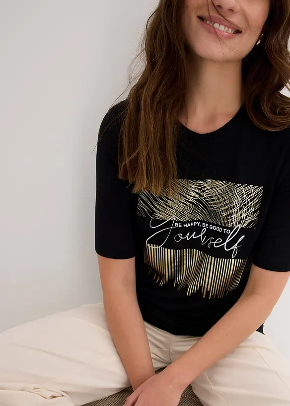 Shirt mit Druck, bonprix