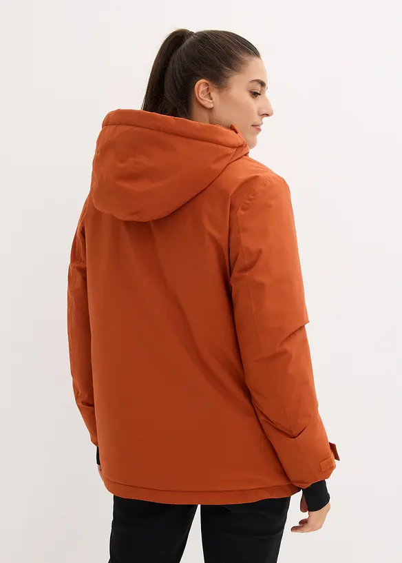 Veste technique imperméable à enfiler avec doublure polaire, bonprix