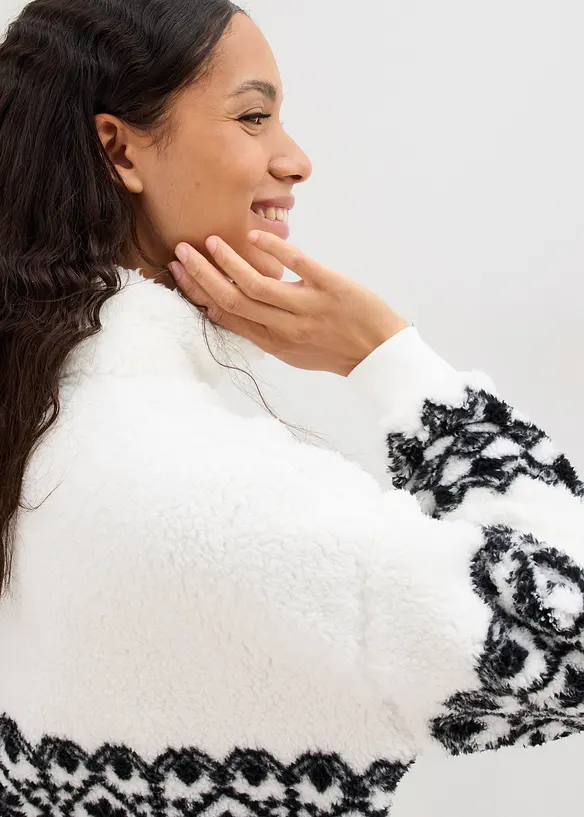 Sweat camionneur en sherpa, bonprix